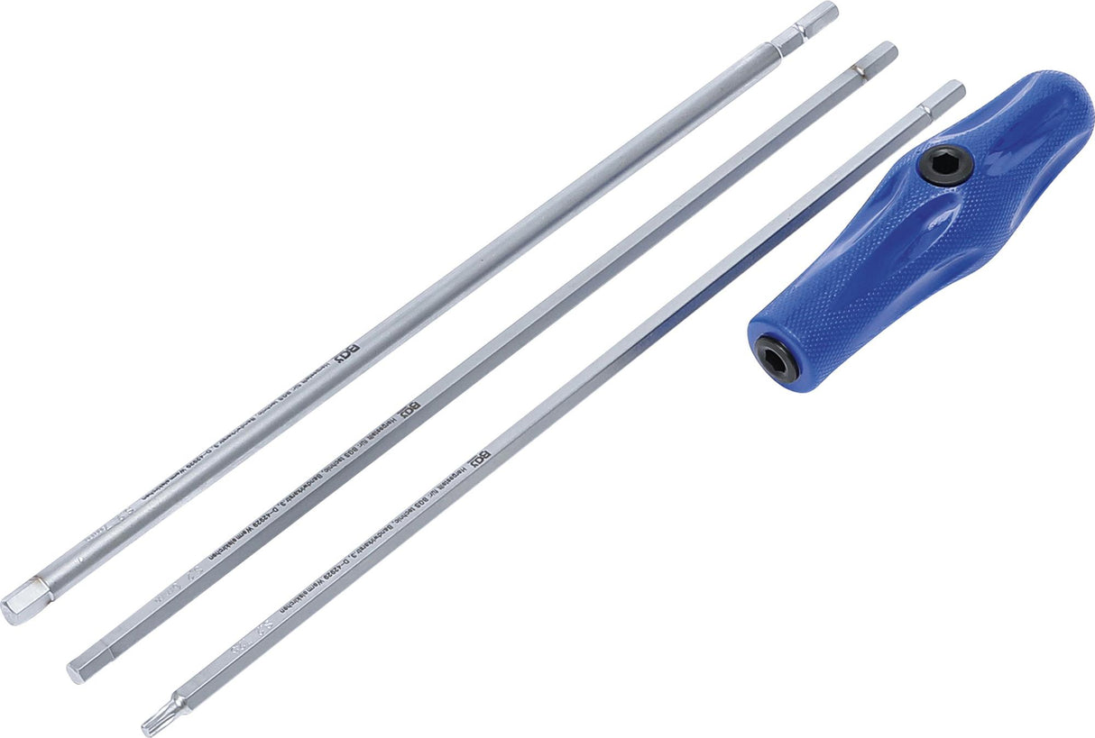 SPECIAL SCREWDRIVER SET | T-STAR (FOR TORX) | INTERNAL HEXAGON | 4 PCS. (7840)