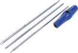 SPECIAL SCREWDRIVER SET | T-STAR (FOR TORX) | INTERNAL HEXAGON | 4 PCS. (7840)