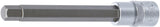 BIT SOCKET | LENGTH 140 MM DRIVE | 12.5 MM (1/2") DRIVE | INTERNAL HEXAGON 11 MM (5184-H11)