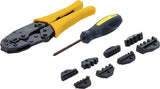 CRIMPING PLIERS | WITH 5 PAIRS OF JAWS (9070)