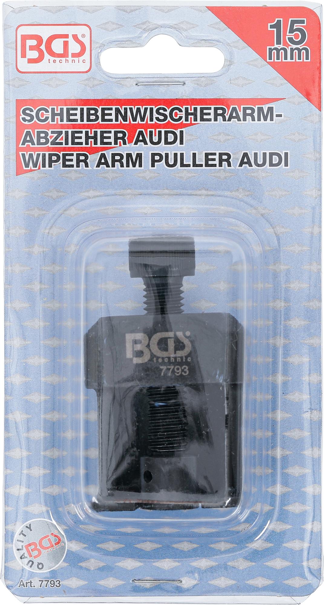 WINDSCREEN WIPER ARM PULLER | 15 MM | FOR AUDI (7793)