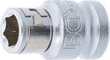 BIT ADAPTOR WITH RETAINING BALL | 10 MM (3/8") DRIVE | INTERNAL HEXAGON 8 MM (5/16") (292)