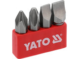 SCREWDRIVER BIT 5/16" 4PCS (YT-2812)