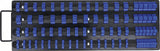 SLIP-ON RAIL SET FOR SOCKETS | WITH 80 CLIPS | FOR SOCKETS 6.3 MM (1/4") | 10 MM (3/8") | 12.5 MM (1/2") (6871)