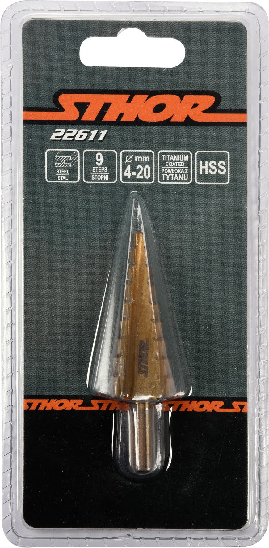 STEP DRILL 4-20MM (22611)
