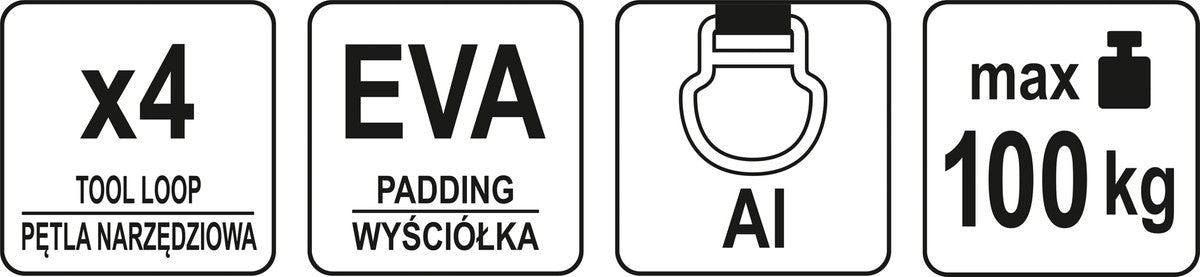SAFETY HARNESS FOR WORKING AT HEIGHT (YT-74218)