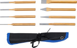PIN PUNCH SET | 150 MM | INCL. CHISEL + CENTRE PUNCH | 8 PCS. (1658)