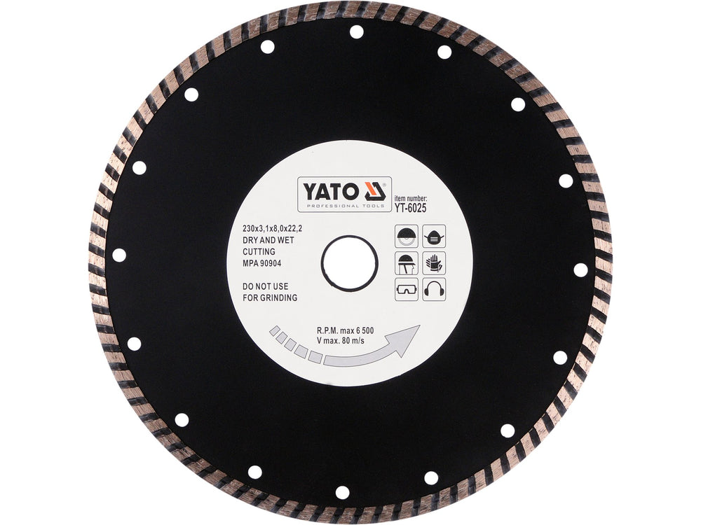 DIAMOND BLADE "TURBO" - 230 (YT-6025)