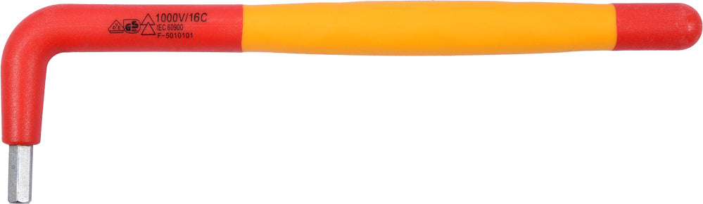 INSULATED L-TYPE HEX KEY 5 MM VDE (YT-21122)