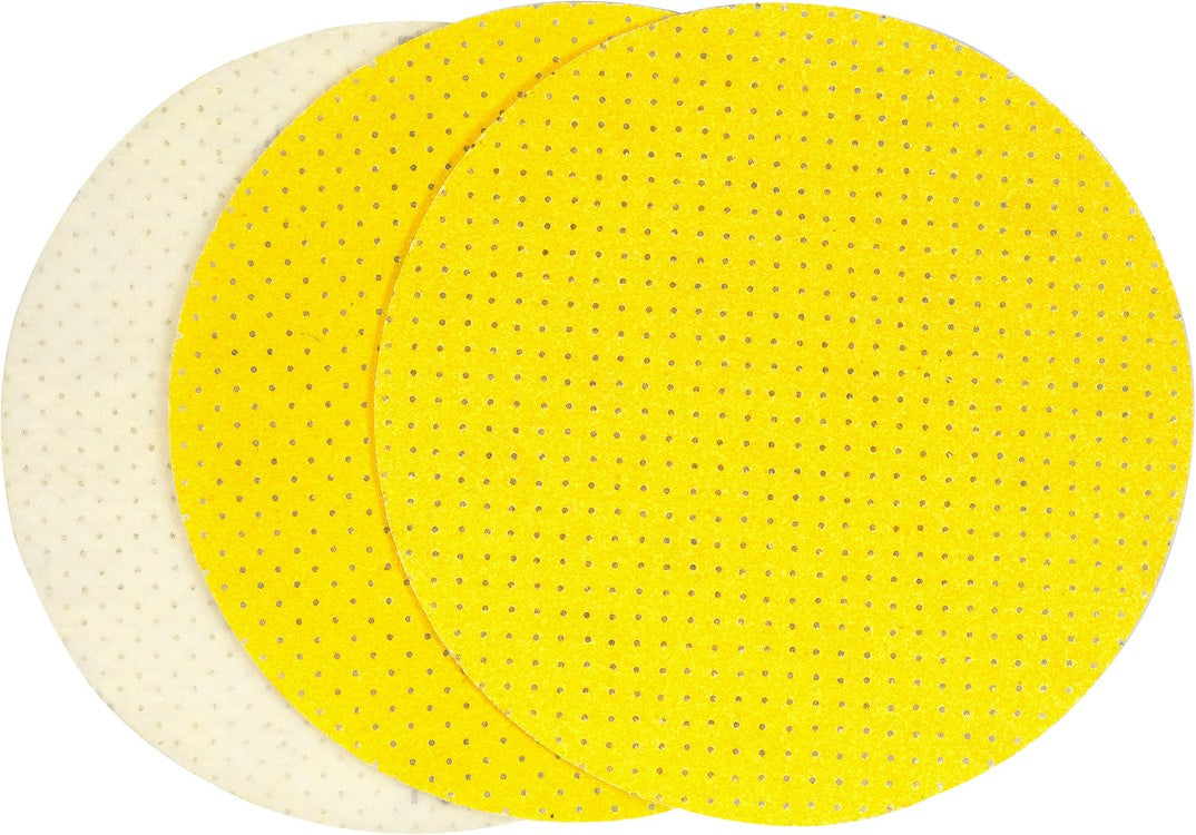 PERFORATED ABRASIVE DISC 225MM 3PCS P120 (YT-846033)