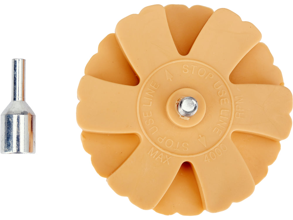 RUBBER WHEEL FOR ADHESIVE REMOVAL | 88 MM (YT-83308)
