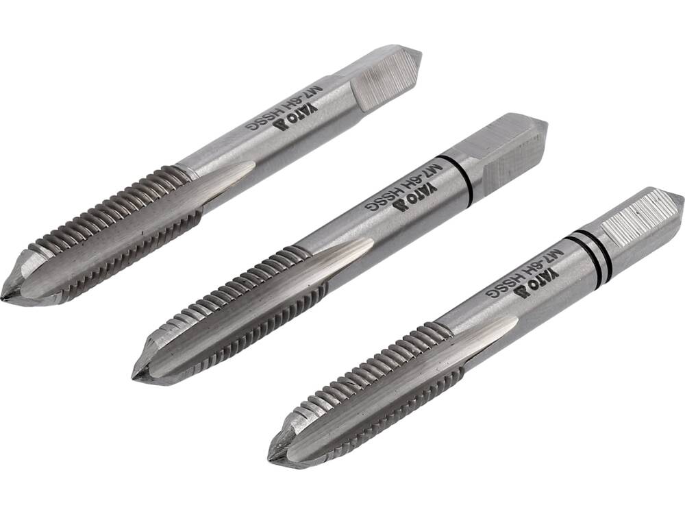 HAND TAP M7 / 3PCS HSS M2 (YT-2934)