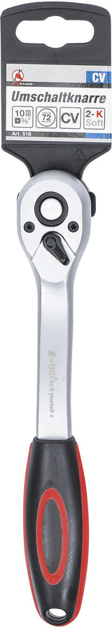 REVERSIBLE RATCHET | FINE TOOTH | 10 MM (3/8") (518)