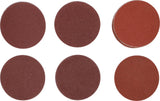 SANDING PADS FOR ECCENTRIC SANDERS | Ø 75 MM | K 60 - 80 - 120 | 30 PCS. (70195)