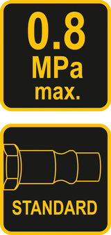 INFLATING GUN WITH MANOMETER (81650)