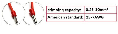 CRIMPING PLIERS FOR CONNECTORS | 0.25 TO 10 MM² (CT1030)