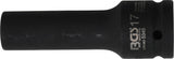 IMPACT SOCKET 12-POINT, DEEP | 20 MM (3/4") DRIVE | 17 MM (5345)