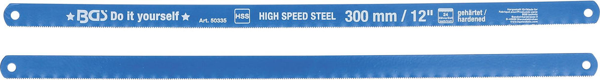 HSS METAL SAW BLADE SET | 13 X 300 MM | 2 PCS. (50335)