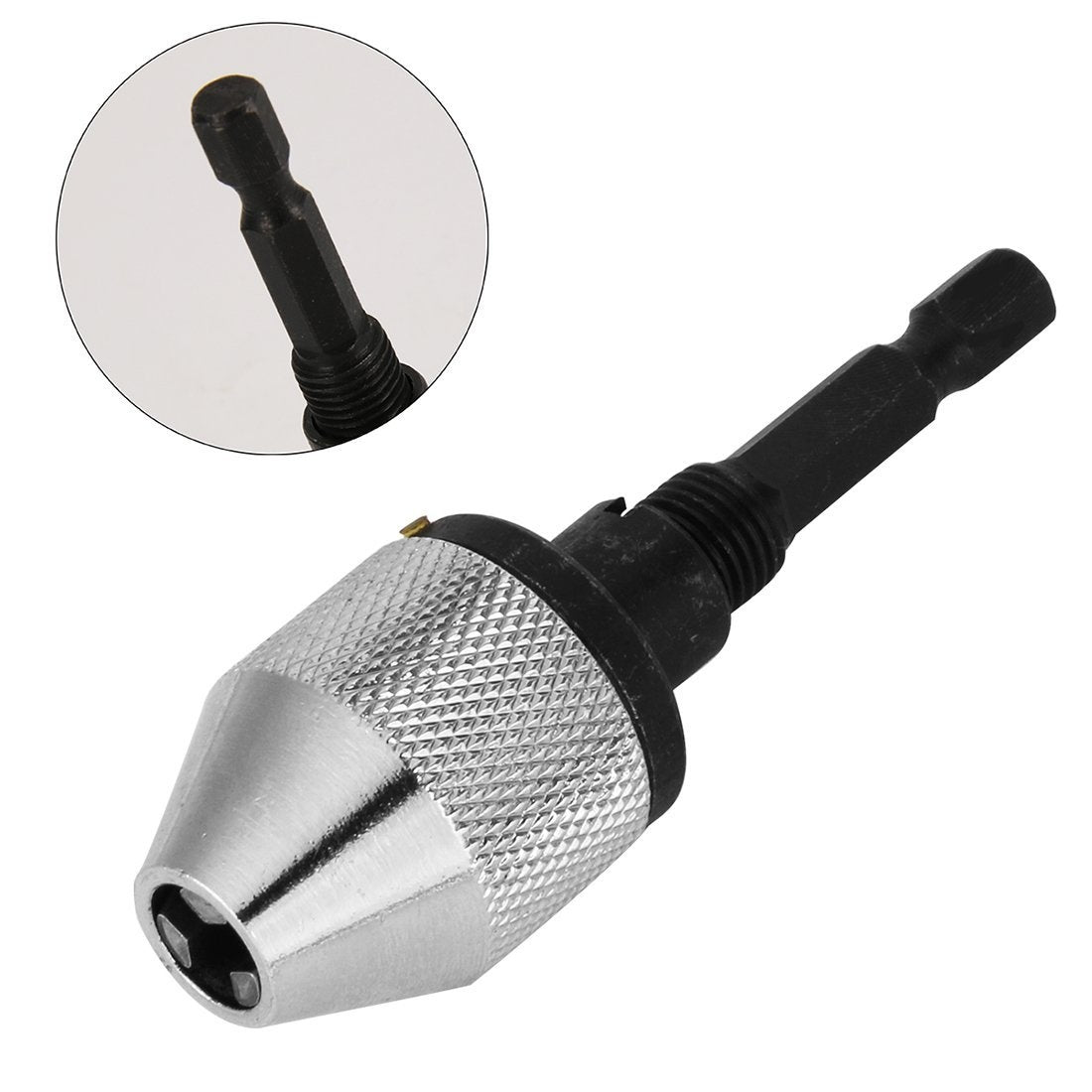 CHUCK FOR DRILL BITS 0.3 - 6 MM WITH 1/4" (6.3 MM) BIT (SK19262)