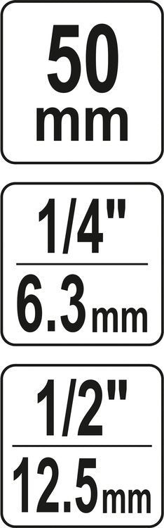 IMPACT ADAPTER 1/2"-1/4" (YT-04691)