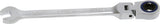 FLEX HEAD RATCHET WRENCH 72 TEETH CR-V 8 MM (1558)