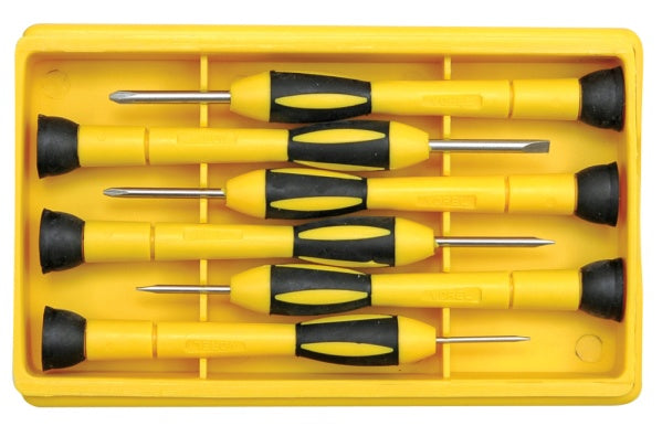 PRECISION SCREWDRIVER SET C.V. 6PCS (64554)
