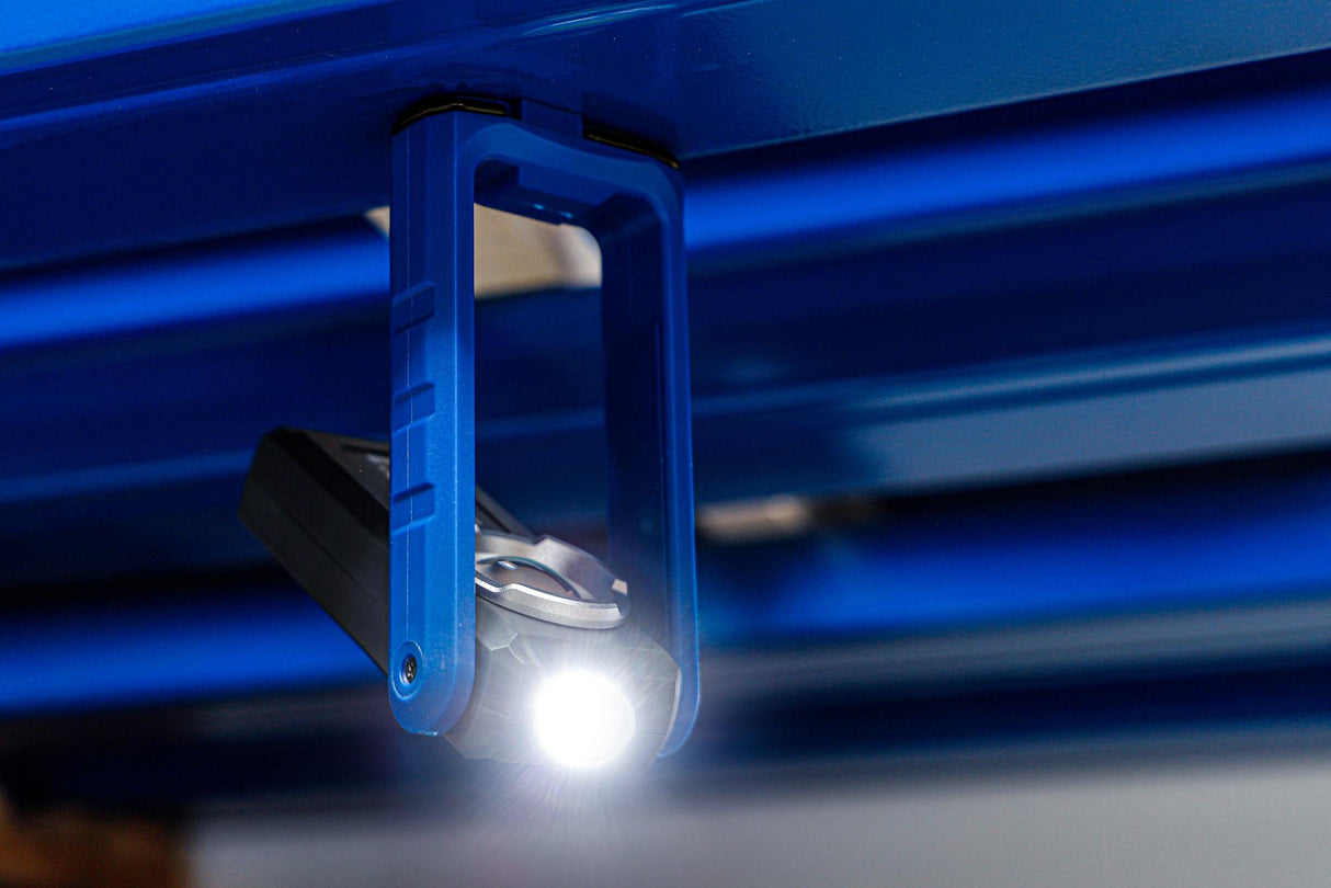 COB LED WORKSHOP LAMP WITH MAGNET AND HOOK | FOLDABLE | WITH WIRELESS CHARGING FUNCTION (85348)