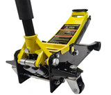 JACK ON WHEELS | HYDRAULIC | LOW PROFILE / DOUBLE PISTON | 73-500 MM | 3 T. (LFJ35-L)