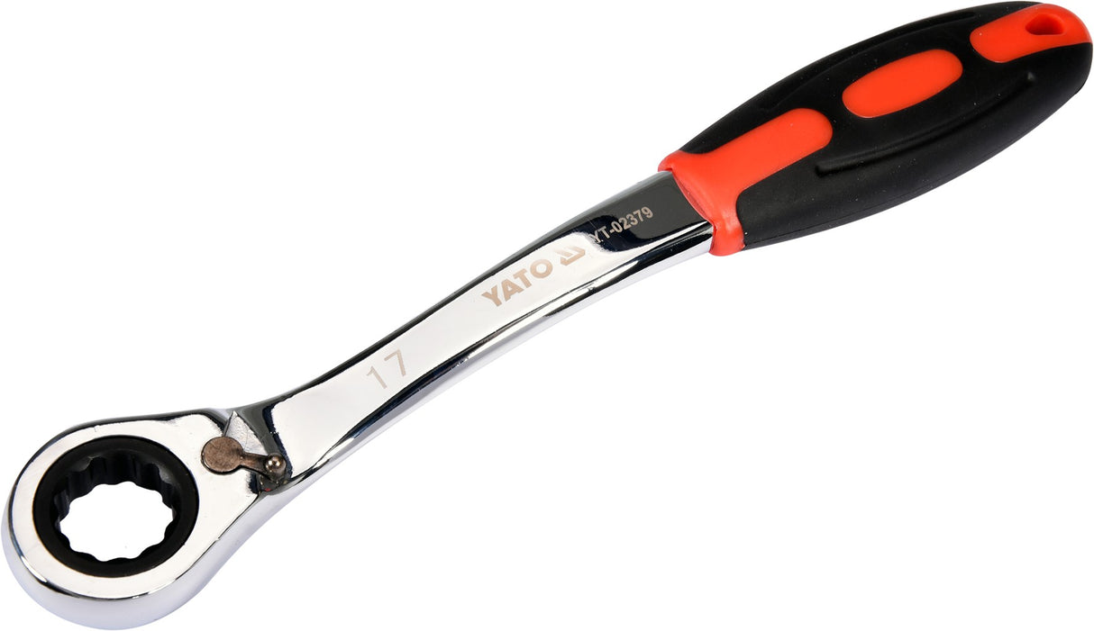 COMBINATION RATCHET WRENCH 17MM (YT-02379)