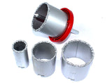 TUNGSTEN HOLE SAW SET | 33-53-67-73 MM | 6 PCS. (V3910)