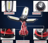 COB LED LAMP | RECHARGEABLE | 1200MAH | USB | X3 LED (CCL3)