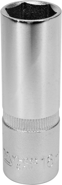 SPARK PLUG SOCKET 1/2" 16MM (YT-12531)