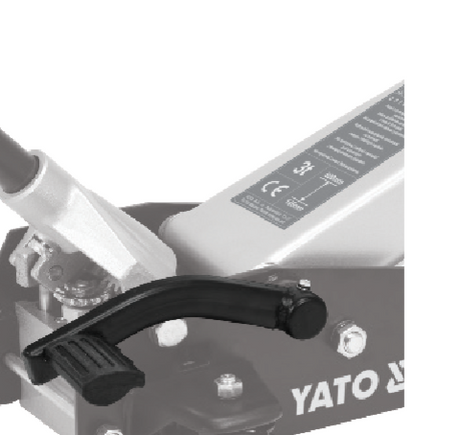 HYDRAULIC FLOOR JACK WITH LIFT PEDAL 3T (YT-17213)