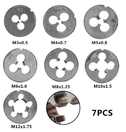 TAP AND DIE SET | M3-M12 | 32 PCS. (SK1632)