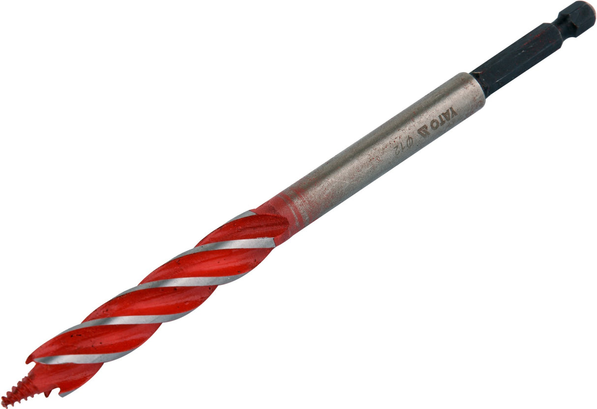 AUGER DRILL BIT 12MM HEX (YT-44681)