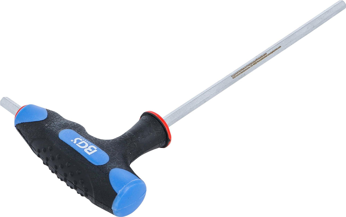T-HANDLE L-TYPE WRENCH | INTERNAL HEXAGON 5 MM (4010-5)