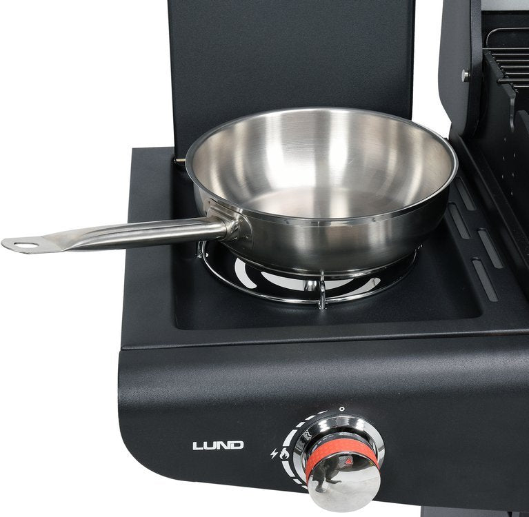 OUTDOOR GRILL | GAS | 3 + 1 | STAINLESS STEEL | 12.8 KW (99651)