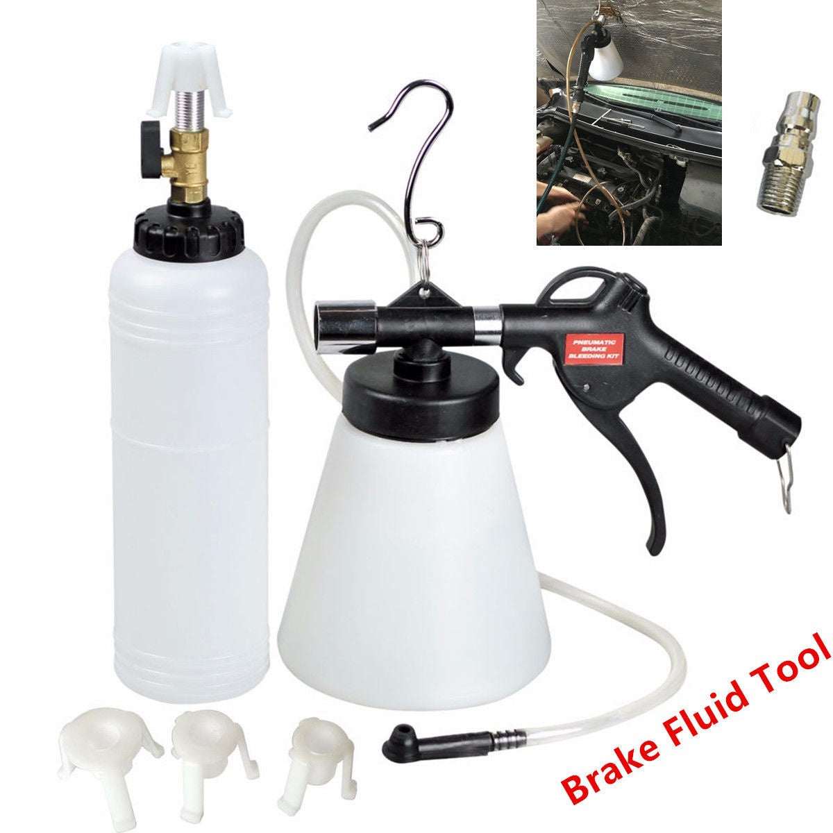 BRAKE SYSTEM BLEEDING TOOLS | 7 PCS. (SK92924)