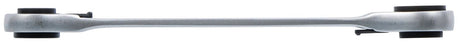 RATCHETING LOOP WRENCH | DOUBLE-SIDED WITH SWITCH | 4-IN-1 | 8 X 10 - 9 X 11 MM (74719)