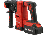 ROTARY HAMMER SDS PLUS WITH 4AH BATTERY AND CHARGER SET (YT-827725)