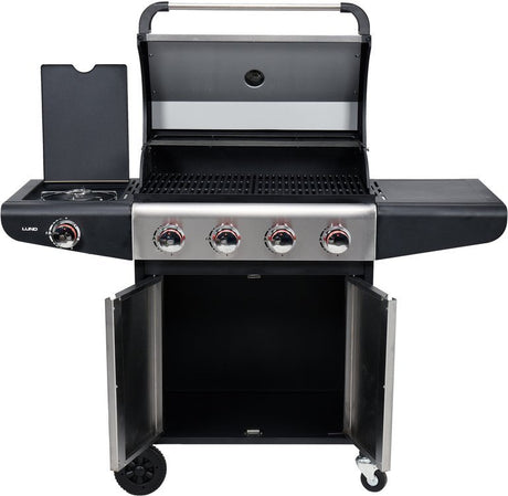 OUTDOOR GRILL | GAS | 3 + 1 | STAINLESS STEEL | 12.8 KW (99651)