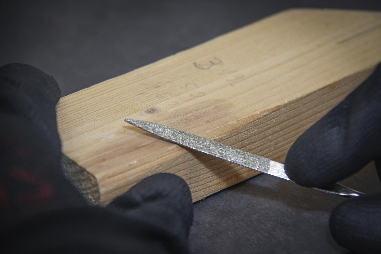 DIAMOND FILE SET | STRAIGHT | 140 X 3 MM | 10 PCS. (1920)