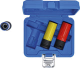 PROTECTIVE IMPACT SOCKET SET | 12.5 MM (1/2") DRIVE | 17 / 19 / 21 MM | 3 PCS. (7300)