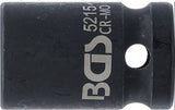 IMPACT SOCKET, HEXAGON | 12.5 MM (1/2") DRIVE | 15 MM (5215)