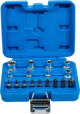 BIT AND SOCKET SET | E-TYPE / T-STAR (FOR TORX) | 17 PCS. (5023)