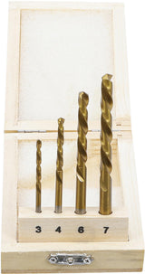 DRILL SET | HSS | LEFT CUTTING | 4 PCS. (2726)