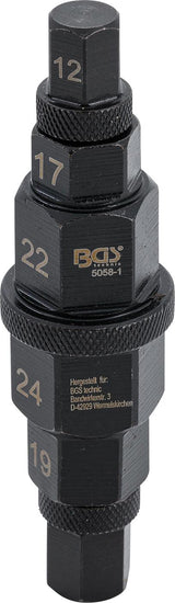 MOTORCYCLE SPECIAL SOCKET | 10 MM (3/8") | 12 - 24 MM (5058-1)