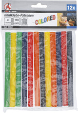 GLUE STICKS | COLORED | Ø 11 MM, 150 MM | 12 PCS. (80847)