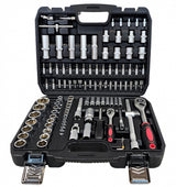 TOOL SET | CR-V | 72Z | 6.3 MM (1/4") + 12.5 MM (1/2") | 108 PCS. (SK108)