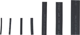 SHRINK TUBE ASSORTMENT | BLACK | 126 PCS. (88184)